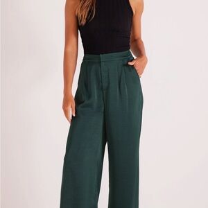 MINKPINK Erin Satin Wide Leg Pants